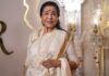 Legendary Bollywood singer Asha Bhosle passed away